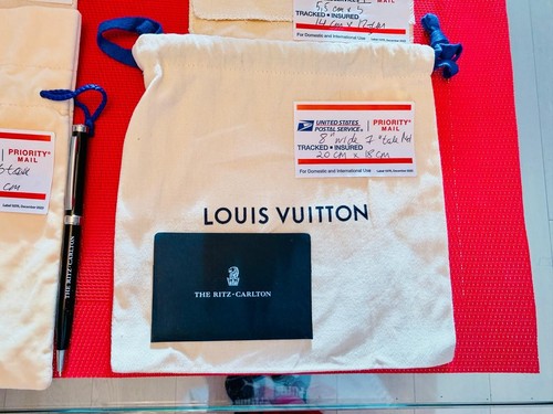 Louis vuitton dustbag for - louis, 8"
